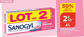 Sanogyl Dentifrice
