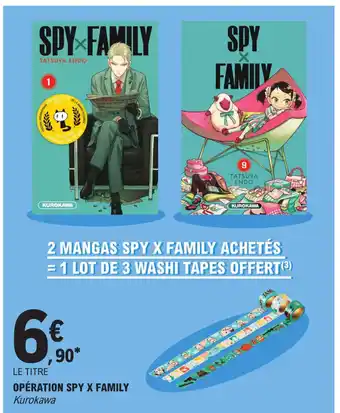 E.Leclerc Operation Spy x Family offre