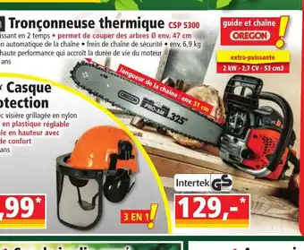 Norma Tronçonneuse thermique offre