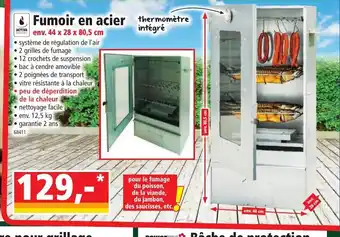 Norma Fumoir En Acier offre