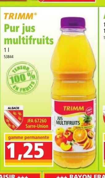 Norma Pur Jus Multifruits offre