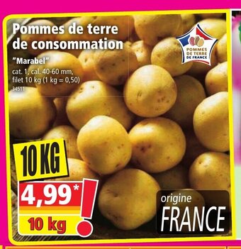 Norma Pommes de Terre de Consommation offre