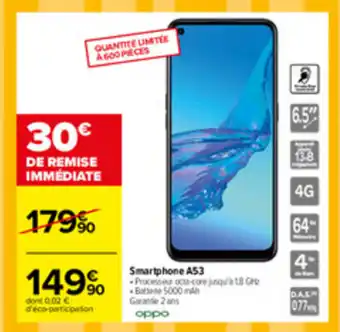 Carrefour Smartphone A53 offre