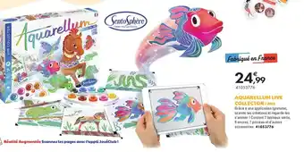 JouéClub Aquarellum Live Collector offre