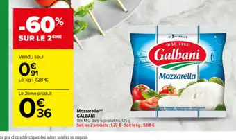 Mozzarella Galbani