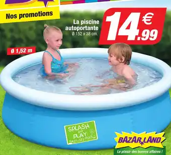 La piscine autoportante