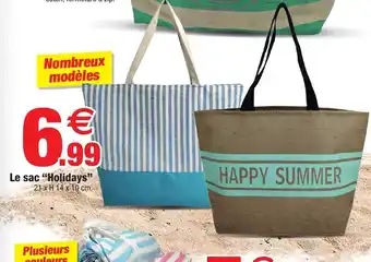 Bazarland Le sac "holidays" offre