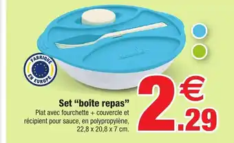 Bazarland Set "boîte repas" offre