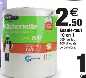 Bazarland Essuie-tout 10 en 1 offre