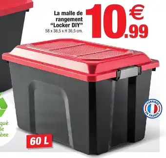 Bazarland La malle de rangement "locker diy" offre