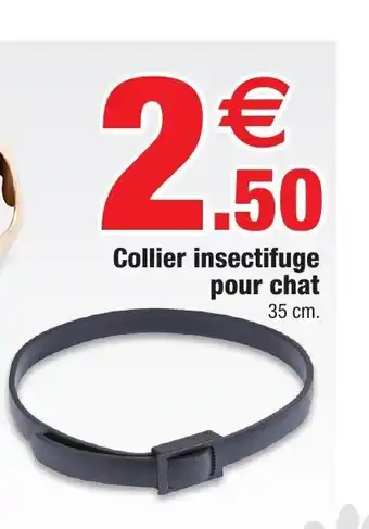 Bazarland Collier insectifuge pour chat offre