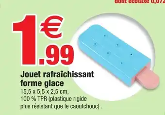 Bazarland Jouet rafraîchissant forme glace offre