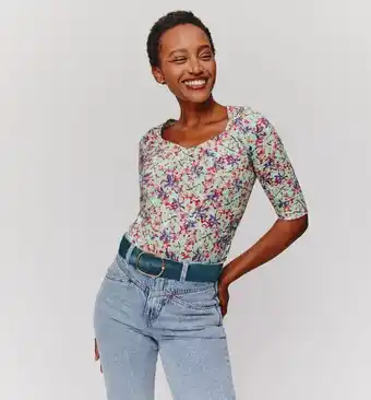 Promod T-shirt imprimé femme offre