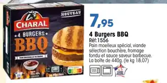 Croque Gel 4 Burgers bbq offre
