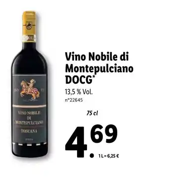 Lidl Vino Nobile Di Montepulciano DOCG* offre