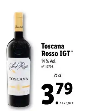 Toscana Rosso IGT*