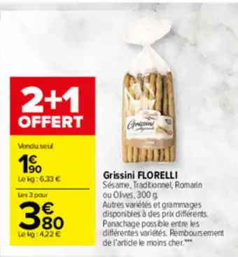 Carrefour Market Grissini Florelli offre