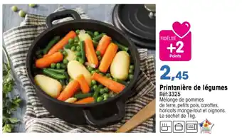 Croque Gel Printanière de légumes offre