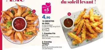 Croque Gel 10 Crevettes au choix offre