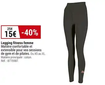 Decathlon Legging fitness femme offre