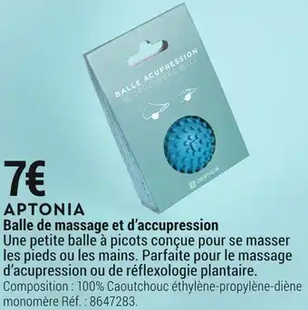 Decathlon Decathlon balle de massage et d’accupression offre