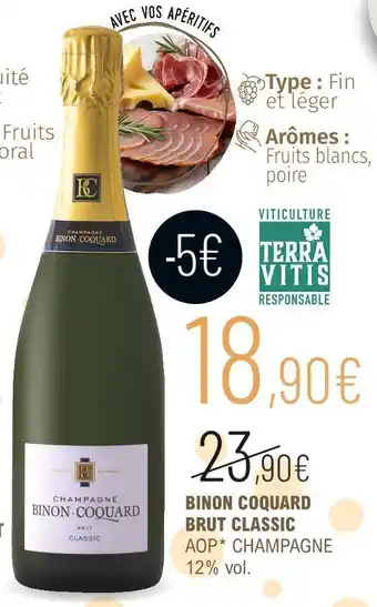 La Vignery Binon coquard brut classic offre