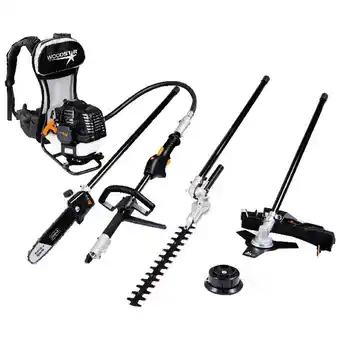 Brico Dépôt Outil multifonction thermique a dos 4 en 1 51,7 cm3 "woodstar" offre