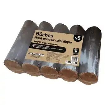 Brico Dépôt Bûche de bois densifié offre