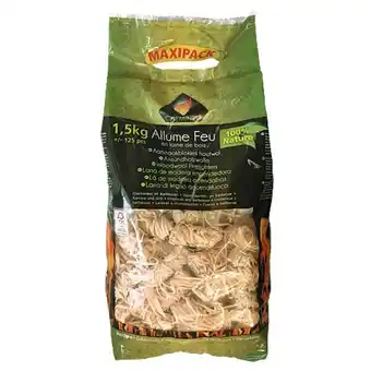 Brico Dépôt Allume feu laine de bois 1,5kg offre