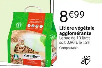 Cat's best litière végétale agglomérante