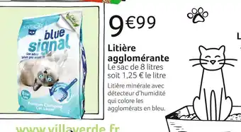 VillaVerde Sivocat litière agglomérante offre