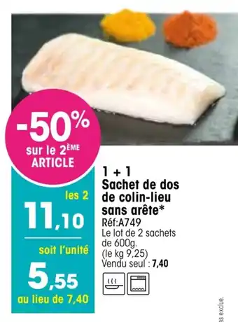 Croque Gel 1 + 1 Sachet de dos de colin-lieu offre