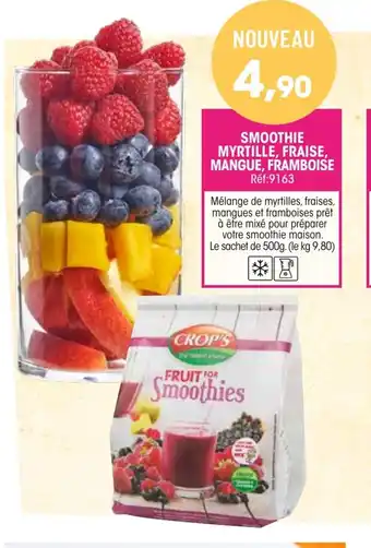 Smoothie myrtille