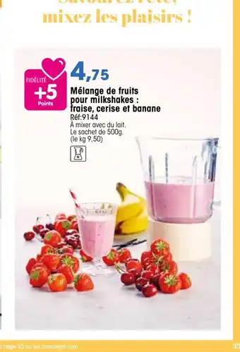 Croque Gel Mélange de fruits offre