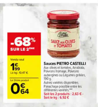 Sauces Pietro Castelli