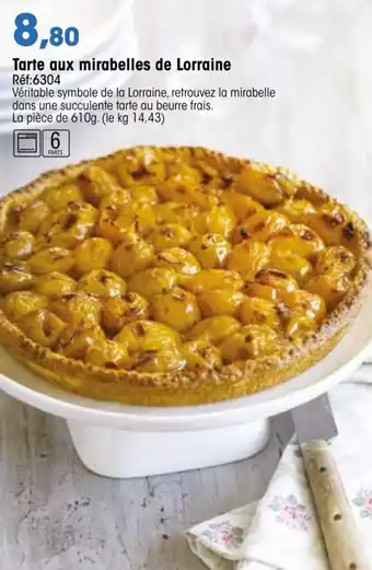 Croque Gel Tarte Aux Mirabelles De Lorraine offre