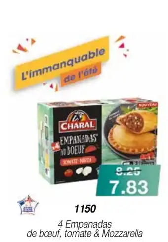 Croque Gel 4 Empanadas De Bœuf Tomate & Mozzarella offre