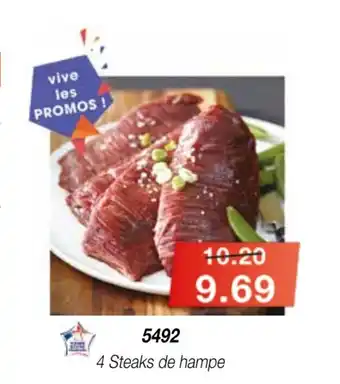 Croque Gel 4 Steaks De Hampe offre