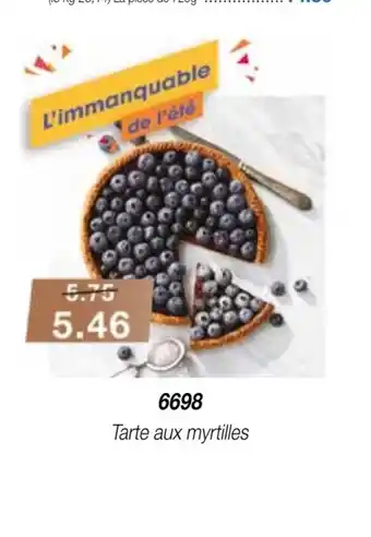 Croque Gel Tarte Aux Myrtilles offre