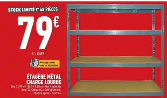 Batkor Étagère Métal Charge Lourde offre