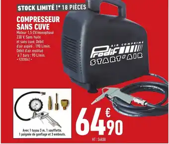 Compresseur Sans Cuve