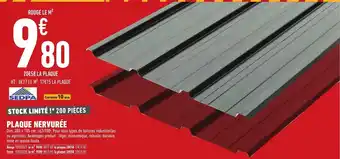 Batkor Plaque Nervurée offre
