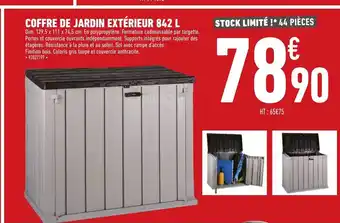 Batkor Coffre De Jardin Extérieur offre