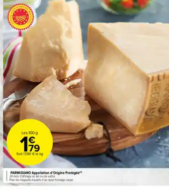 Carrefour Market Parmigiano Appellation d'Origine Protégée offre