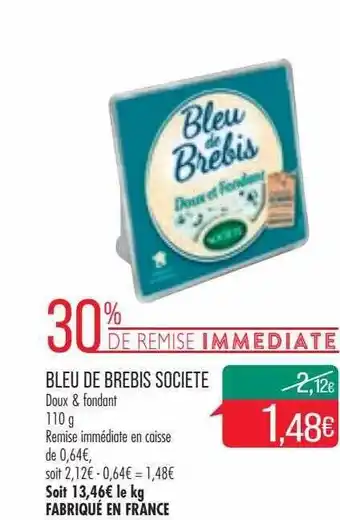 Match Bleu de brebis société offre