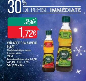Match Vinaigrette balsamique puget offre