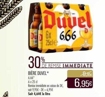 Match Bière duvel offre