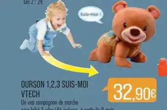Match Ourson 1,2,3 suis-moi vtech offre