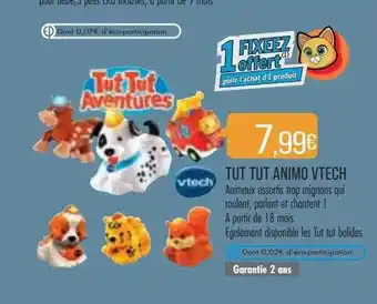 Match Tut tut animo vtech offre
