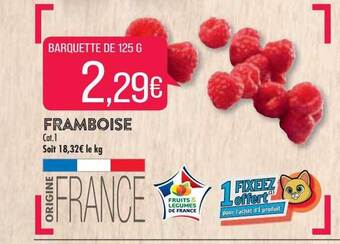 Match Framboise offre